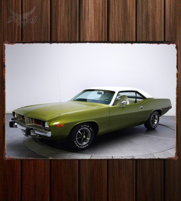 Металлическая табличка Plymouth Barracuda